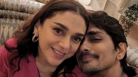 In frame: Siddharth and Aditi Rao Hydari
