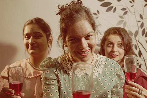 A still from the play Arsenic and Old Lace at Jagriti Theatre, Bengaluru