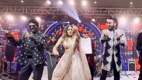 In frame: Ranveer Singh with Atlee and Aditi Shankar