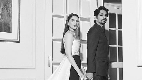 Aditi Rao Hydari and Siddharth