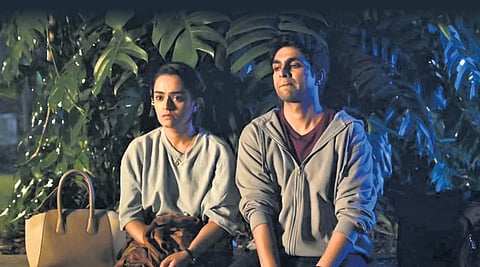 With co-star Apoorva Arora