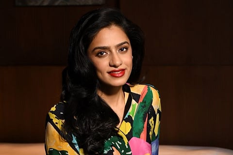 Princess Brijeshwari Gohil in a Rimi Nayak creation