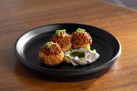 Mutton on a mushroom