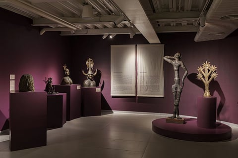 In Frame: Sculptures at 'Outside In: Meera Mukherjee and Jaidev Baghel'