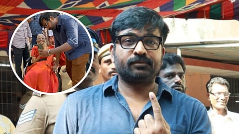 Vijay Sethupathi makes wheelchair-bound fan's day, takes selfie with her after voting