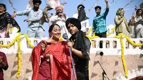 A still from the music video