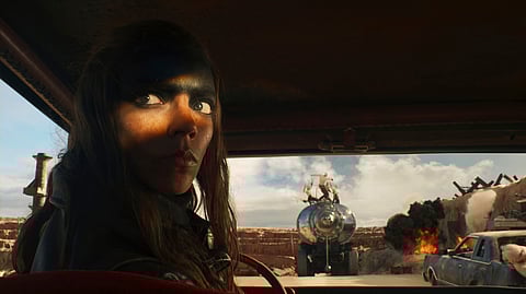 In frame: Anya Taylor-Joy in a scene from Furiosa: A Mad Max Saga which will world premiere at the 77th Cannes Film Festival