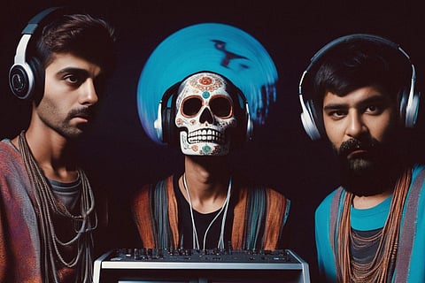 (L-R) Kenzani, Talwiinder and Tech Panda