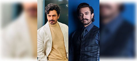 Nawazuddin Siddiqui and Aamir Khan
