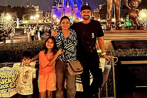 Tovino Thomas holidays with family in Tokyo, 'Vaashi' co-star Keerthy Suresh reacts