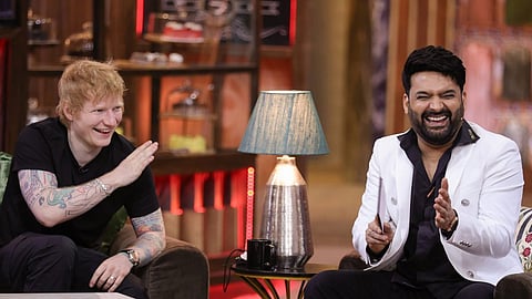 In frame: Ed Sheeran and Kapil Sharma