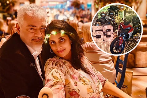 Ajith Kumar's wife Shalini gifts the actor a swanky new Ducati on his 53rd birthday