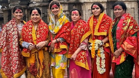 Shilpa Shetty embarks on a spiritual journey, visits Kamakhya Mandir
