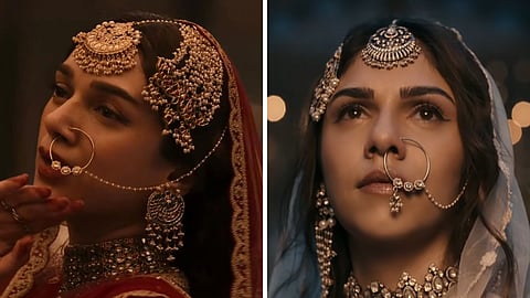 Stills from Heeramandi