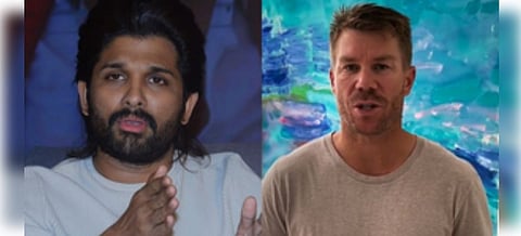 Allu Arjun promises to teach ‘Pushpa Pushpa’ step to David Warner