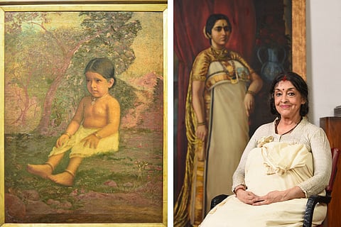 In Frame: The unseen painting of Maharani Sethu Lakhshmi Bayi by Raja Ravi Varma, Rukmini Varma
