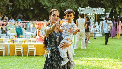 Dia Mirza celebrates son Avyaan's third birthday, opts for eco-friendly practices like reusable cups and more
