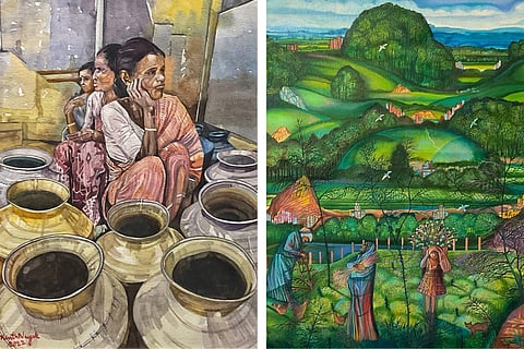 Artworks from the exhibition