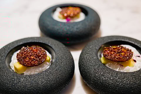 A dish from the spread 