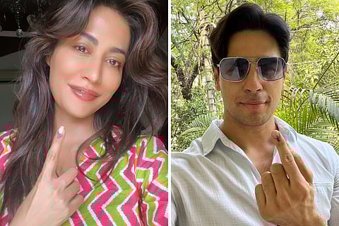 Lok Sabha Election Phase 6: Sidharth Malhotra, Chitrangda Singh fulfill their civic duty