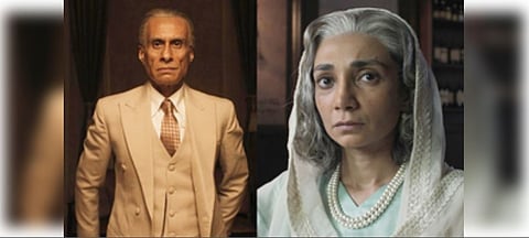 Arif Zakaria as Muhammad Ali Jinnah; and Ira Dubey as Fatima Jinnah