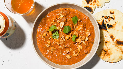 In frame: Tomato mushroom curry