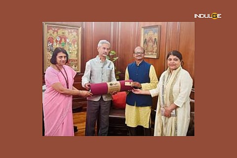 Indian startup develops AI-enabled yoga mat for personalised coaching