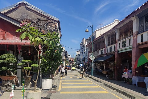 In Frame: UNESCO Heritage Architecture, George Town, Penang, Malaysia
