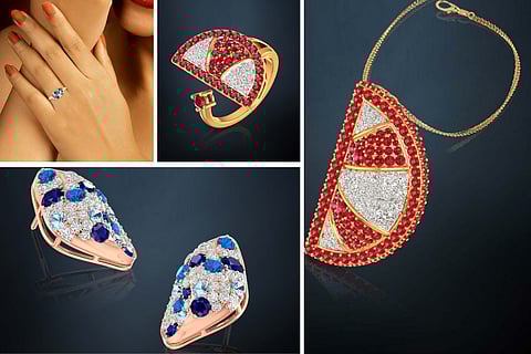 Mosaic Collection from Glow Versatile Diamond Jewellery by Kirtilals 
