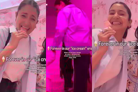[VIDEO] Watch Anushka Sharma's ice-cream date in the US with daughter Vamika
