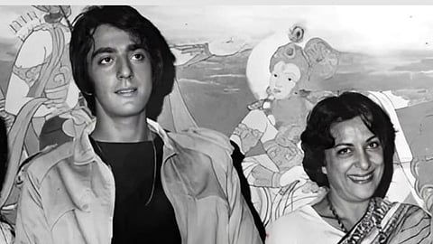 In frame: Sanjay Dutt with Nargis