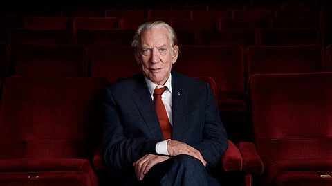 In frame: Donald Sutherland
