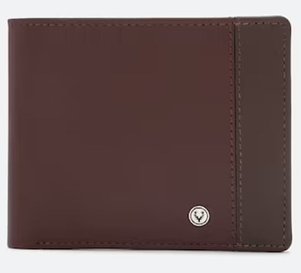 Allen Solly Men’s Solid Leather Wallet
