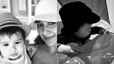 In frame: Ileana D’Cruz with son Koa