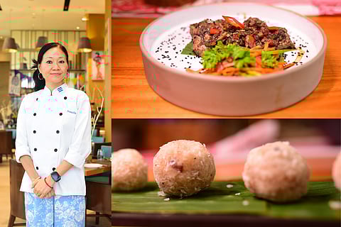 Prescilla Z Chopra (L) 