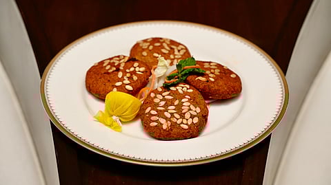 In frame: Mutton Shammi Kebab
