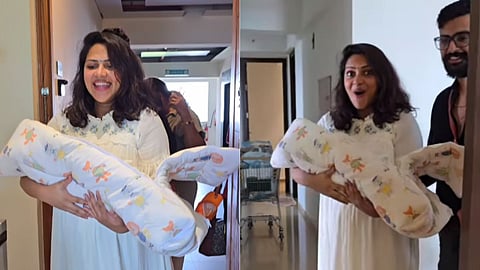 In frame: Amala Paul wiith Ilai