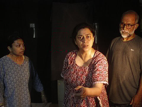 A scene from the play