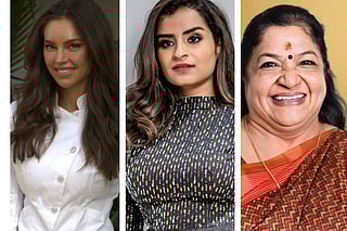 Sarah Todd, Sivaangi Krishnakumar and KS Chithra