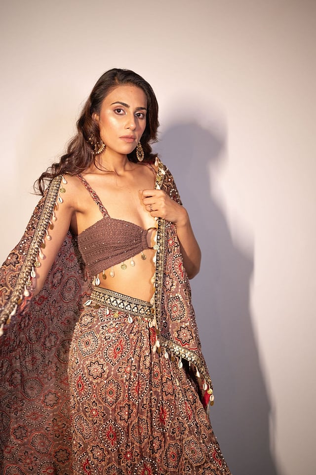 Nitya Bajaj's Ajrakh Goes Boho edit