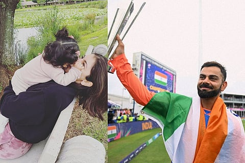 In frame: Amitabh Bachchan (L), Team India (C); Mahesh Babu (R)