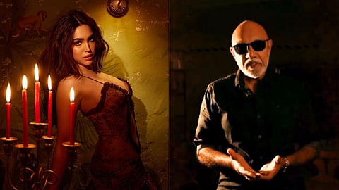 In frame: Sharvari Wagh (L); Sathyaraj (R)