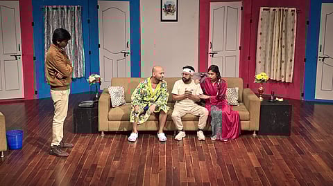 A scene from the play