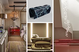 Discover exotic new furniture and lighting to add fancy to your home