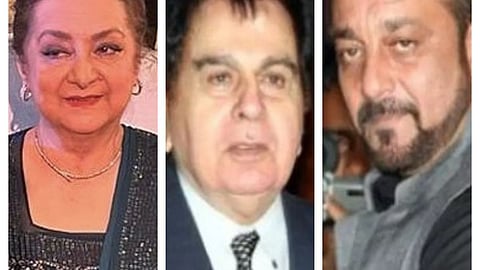 In Frame: Saira Banu, Dilip Kumar and Sanjay Dutt