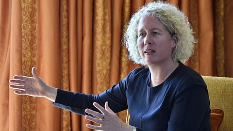 In frame: Hilary McGeachy, Consul General of the Australian
Consulate-General in Bengaluru