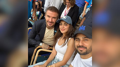 Sidharth Malhotra shares a throwback snap ft. David Beckham from last year