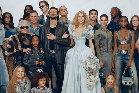 Diesel's denim dreams: Christine Quinn reimagines the wedding