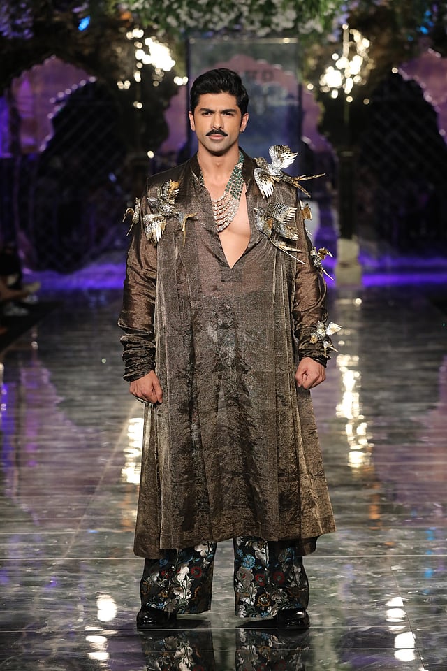 Taha Shah at Abu Sandeep's show in ICW 2024