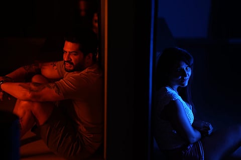 A still from the music video